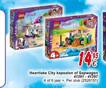 Cora Heartlake City kapsalon of Sapwagen 41391-41397 aanbieding
