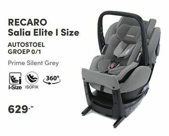 Baby & Tiener Recaro salia elite i size autostoel aanbieding