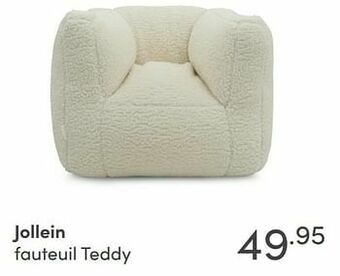 Baby & Tiener Jollein fauteuil teddy aanbieding