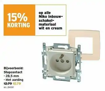 GAMMA Stopcontact aanbieding