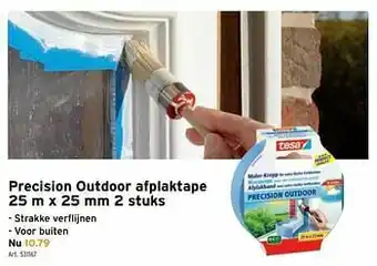 GAMMA Precision outdoor afplaktape aanbieding