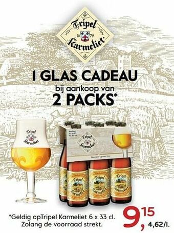 Alvo Tripel karmeliet aanbieding