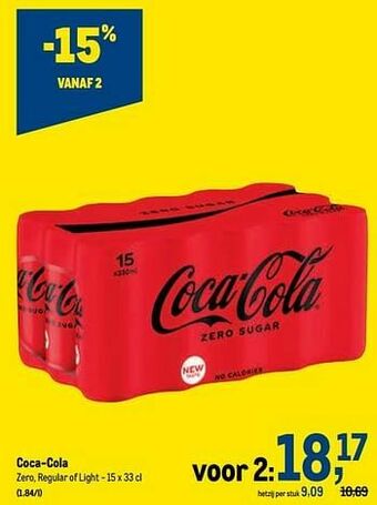 Makro Coca-cola aanbieding