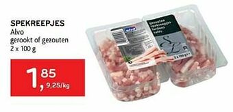 Alvo Spekreepjes alvo aanbieding