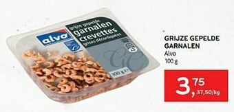 Grijze gepelde garnalen alvo