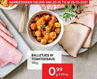 Alvo Balletjes in tomatensaus aanbieding