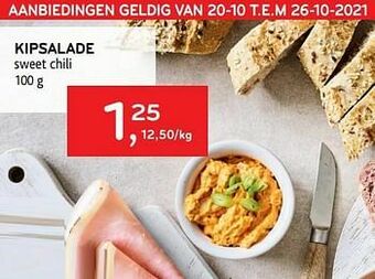 Alvo Kipsalade sweet chili aanbieding