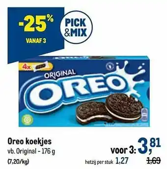 Makro Oreo koekjes original aanbieding