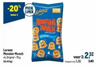 Makro Lorenz monster munch original aanbieding