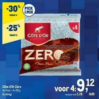Côte d`or zero puur