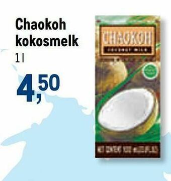 Chaokoh kokosmelk
