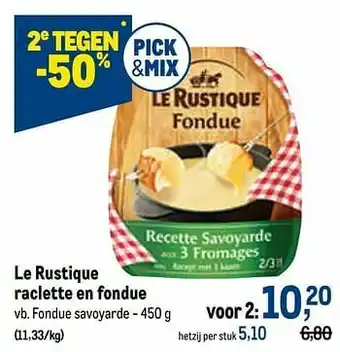 Le rustique fondue savoyarde