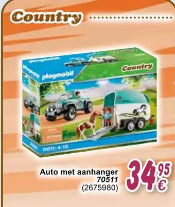 Cora Auto met aanhanger 70511 aanbieding