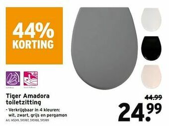 GAMMA Tiger amadora toiletzitting aanbieding