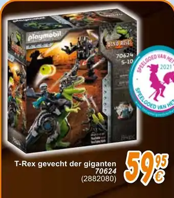 T-Rex gevecht der giganten 70624
