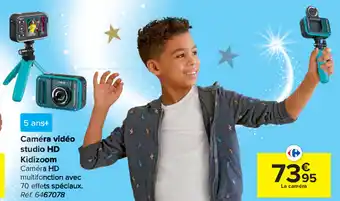 Carrefour Camera video studio HD Kidizoom aanbieding