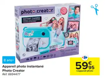 Appareil photo instantane Photo Creator