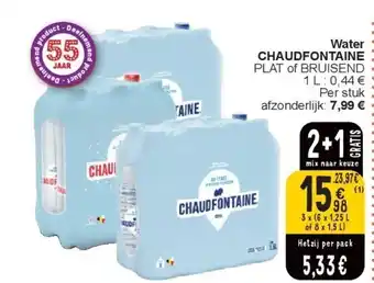 Cora Water CHAUDFONTAINE aanbieding