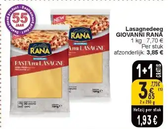 Cora Lasagnedeeg GIOVANNI RANA aanbieding