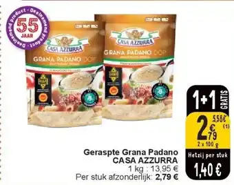 Cora Geraspte Grana Padano CASA AZZURRA aanbieding