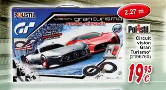 Circuit vision Gran Turismo 2,27 m