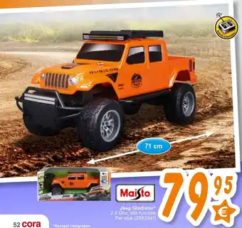 Cora Jeep Gladiator 2,4 Ghz, alle functies aanbieding