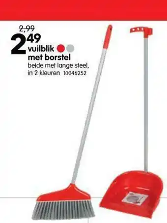Yess Vuilblik Met Borstel aanbieding