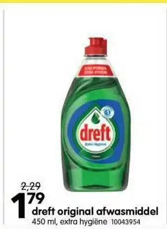 Yess Dreft Original Afwasmiddel aanbieding
