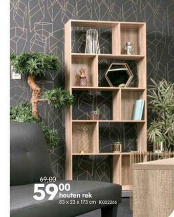 Yess Houten Rek aanbieding
