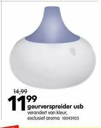 Geurverspreider Usb