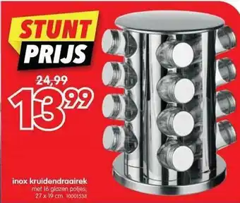 Yess Inox Kruidendraairek aanbieding