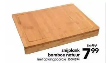 Yess Snijplank Bamboe Natuur aanbieding
