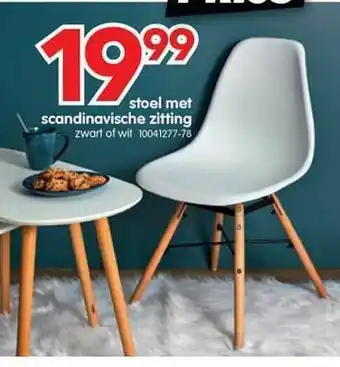 Yess Stoel Met Scandinavische Zitting aanbieding