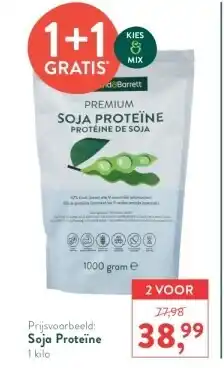 Holland & Barrett Soja Proteïne aanbieding