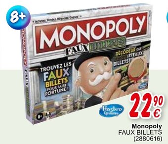 Cora Monopoly Faux Billets aanbieding
