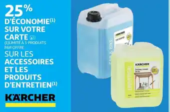 Auchan ACCESSOIRES ET LES PRODUITS D'ENTRETIEN aanbieding