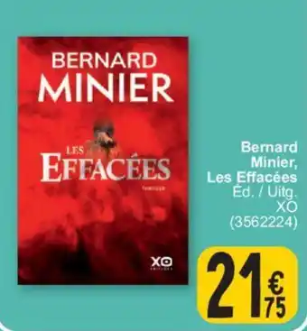 Cora Bernard Minier Les Effacées aanbieding