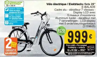 Cora Vélo électrique Elektrische fiets 28 aanbieding