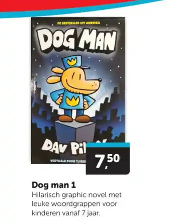 Boekenvoordeel DOG MAN 1 aanbieding