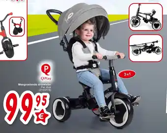 Meegroeiende driewieler 3 in 1