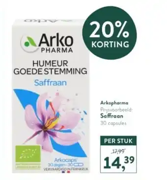 Holland & Barrett Arkopharma Saffraan aanbieding