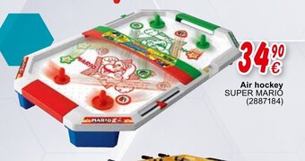 Cora Air hockey Super Mario aanbieding