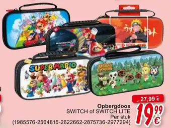 Cora Opbergdoos Switch of Switch Lite aanbieding