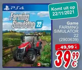 Cora Game Farming Simulator 22 aanbieding