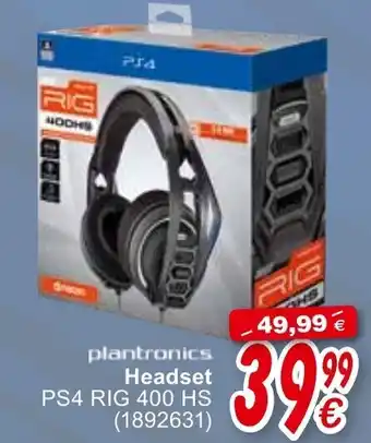 Cora Headset PS4 Rig 400 HS aanbieding