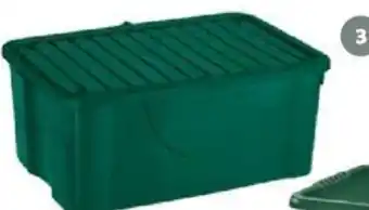 Auchan BOITE AVEC COUVERCLE DEMI OUVERTURE ACTUEL 42L aanbieding