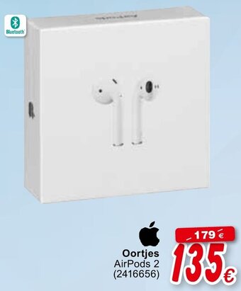 Cora Oortjes AirPods 2 aanbieding