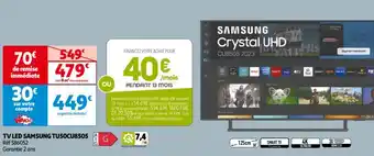 Auchan SAMSUNG TV LED TU50CU8505 ref. 586052 aanbieding