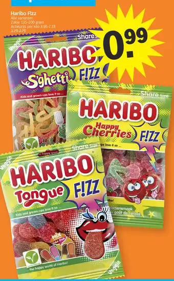 Albert Heijn Haribo F!zz aanbieding