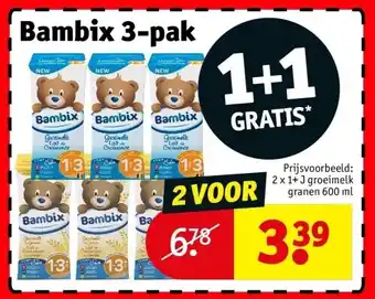 Kruidvat Bambix 3-pak aanbieding